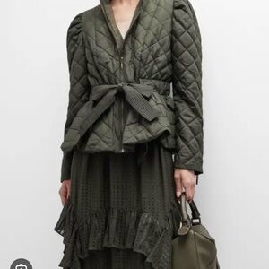 **ISO** Marie Oliver Raven Jacket Puffer